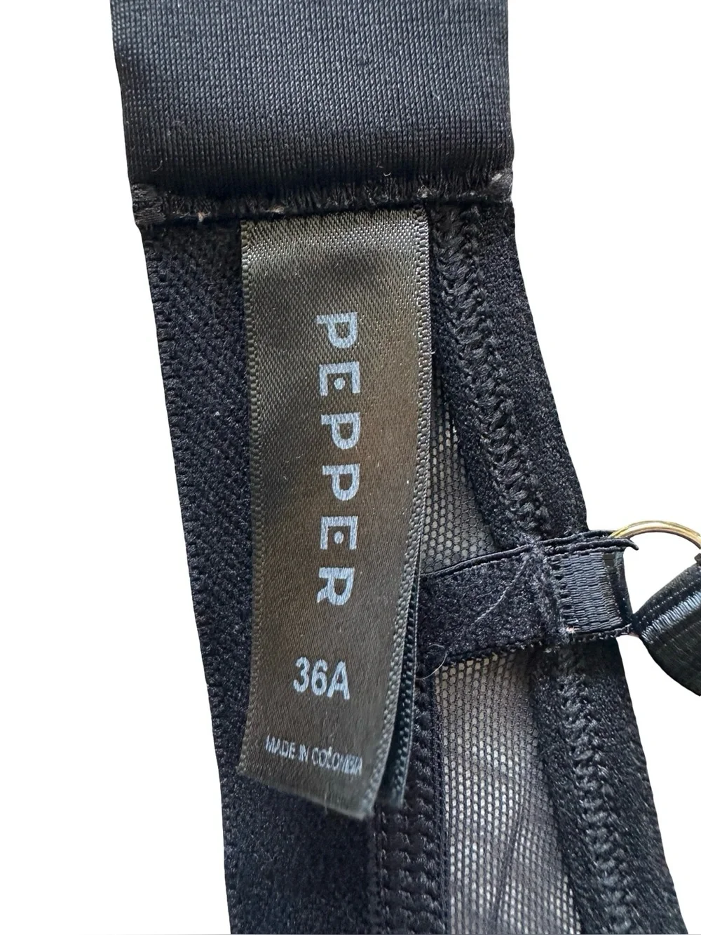 Pepper Lift Up Bra Black 36A